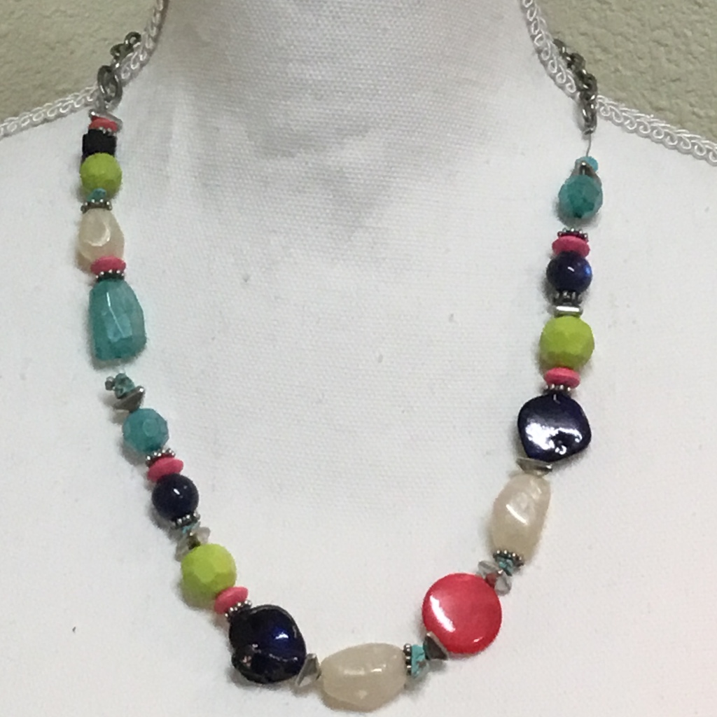 Ruby Rd. Colorful Beaded Necklace - 22